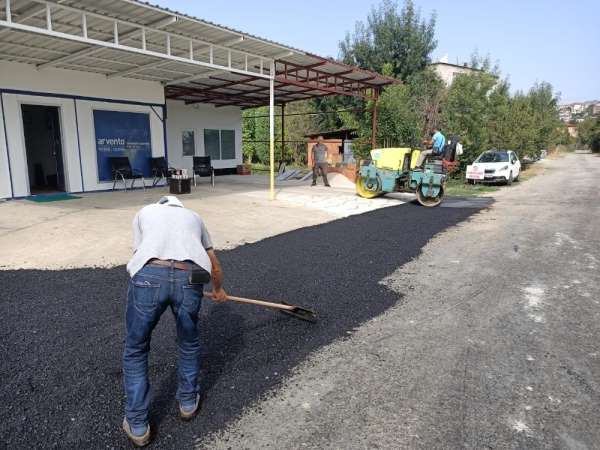 İlkadım'da yollara bakım