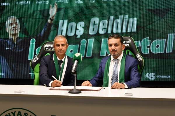 Konyaspor, İsmail Kartal ile sözleşme imzaladı 