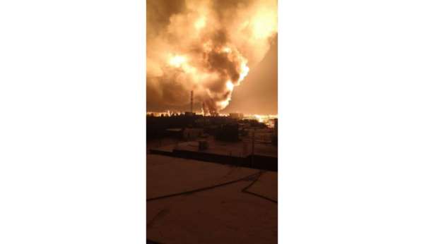 Libya'da akaryakıt deposunda patlama: 17 yaralı - Trablus haber