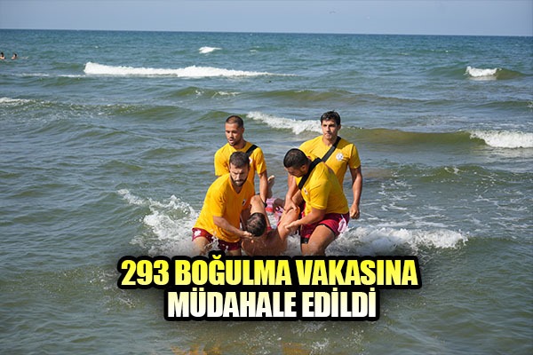 293 boğulma vakasına müdahale eden cankurtaranlar sezonu kapattı