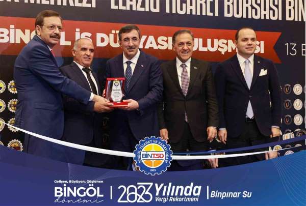 Bingöl'de vergi, ihracat ve istihdam rekortmenlerine ödülleri verildi