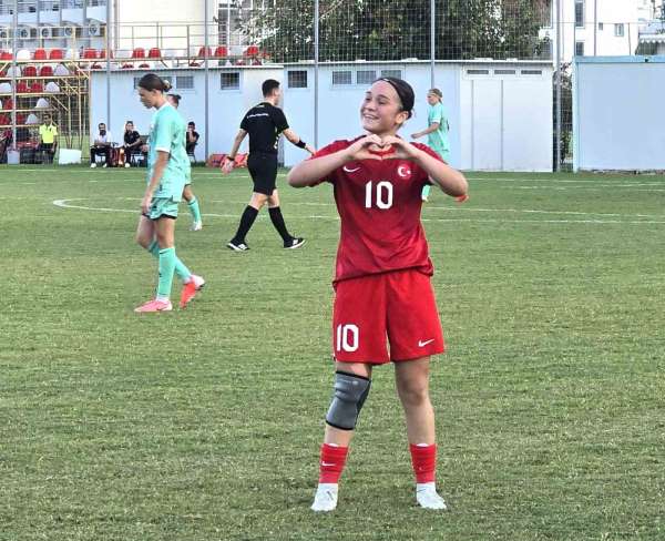 U17 Kız Milli Takımı, Belarus'u 4-2 mağlup etti