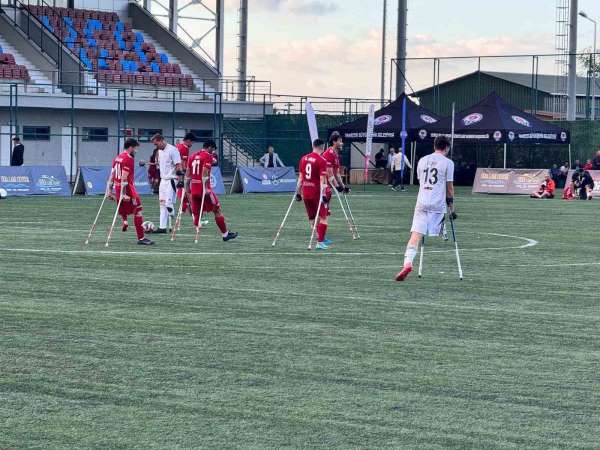 Ampute Futbol Milli Takımı, İngiltere'yi 5-1 mağlup etti