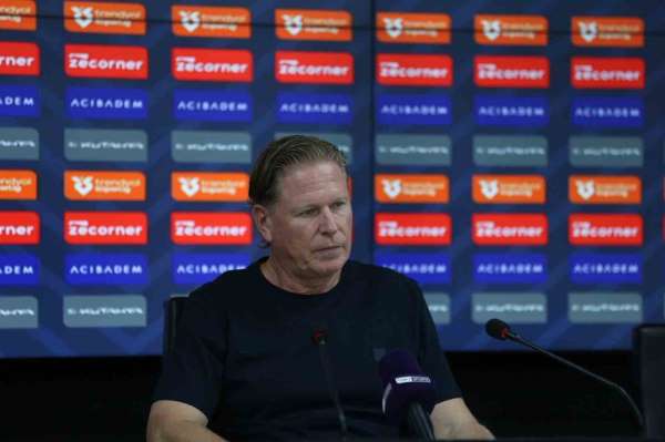 Markus Gisdol: 'Bugün kazanmaya yakın olan taraftık'