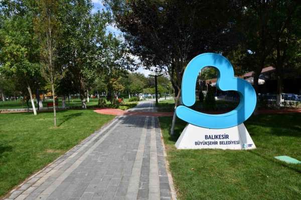 Balıkesir Büyükşehir 2,5 yılda şehre 42 park kazandırdı