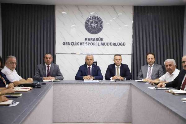 Gençlik ve Spor Müdürlüğünde dönem başı toplantısı