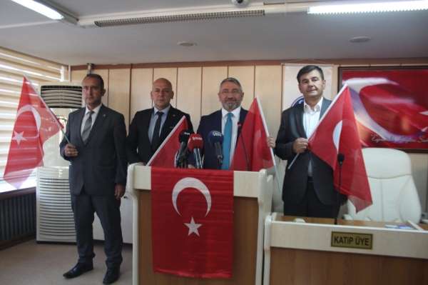 Çorum Belediyesi Meclisinden Barış Pınarı Harekatı'na destek deklarasyonu 
