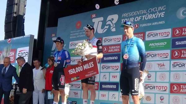 58. Cumhurbaşkanlığı Türkiye Bisiklet Turu'nun Selçuk-Manisa-İzmir etabını Jay Vine kazandı