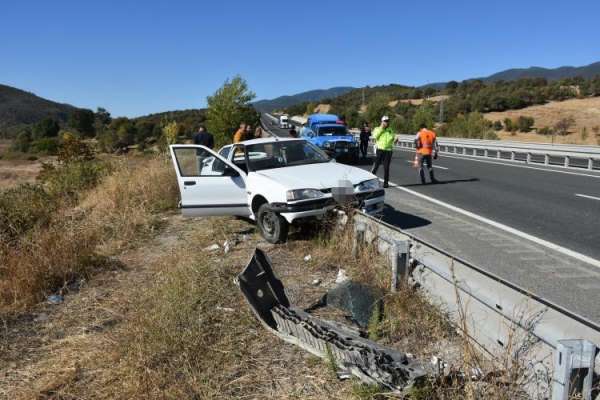 Kastamonu'da trafik kazası: 2 yaralı