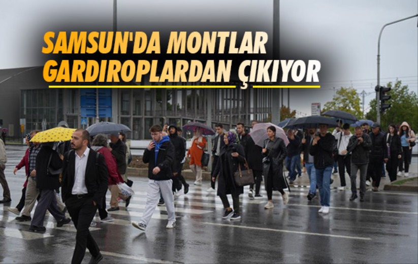 Samsun'da montlar gardıroplardan çıkıyor