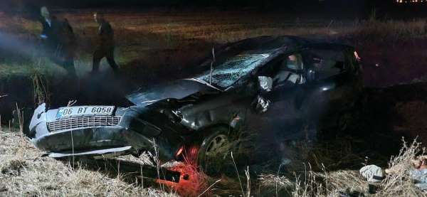 Selim'de trafik kazası: 1 ölü, 3 yaralı