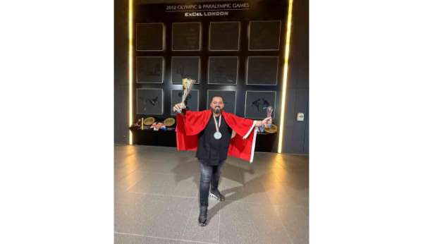 Yahya Gözmek, kuaförlük yarışmasında dünya ikincisi oldu