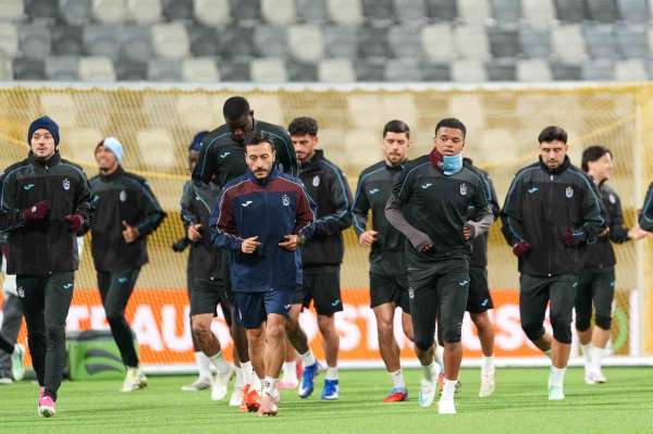 Trabzonspor'da KuPS maçı hazırlıkları tamamlandı