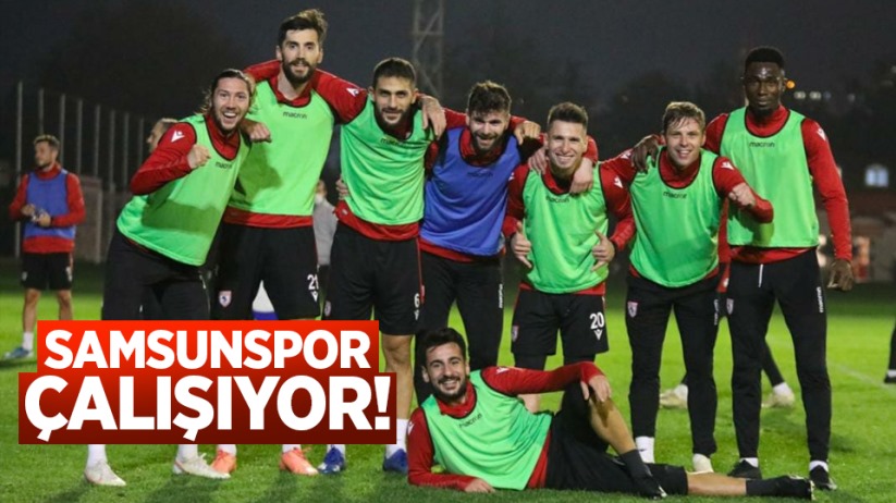 Samsunspor Çalışıyor