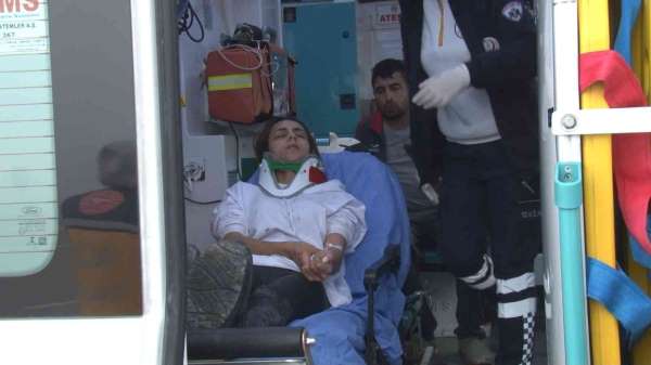 Sancaktepe'de sis kazası: 10 defa takla atıp bariyerlere daldı