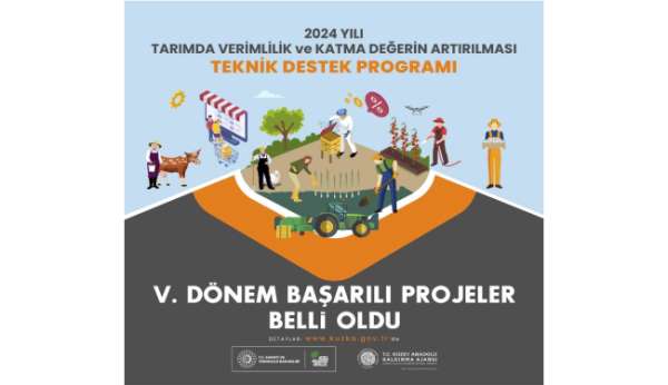 Tarımda verimliliği ve katma değeri arttıracak programının sonuçları belli oldu