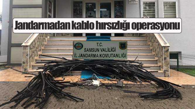 Samsun Haberleri: Samsun'da Kablo Hırsızlığa