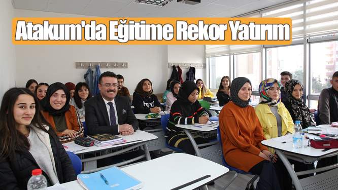 Samsun Haberleri: Atakum'da Eğitime Rekor Yatırım