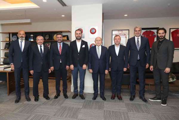 Engelli Spor Federasyonları başkanlarından Nihat Özdemir'e ziyaret