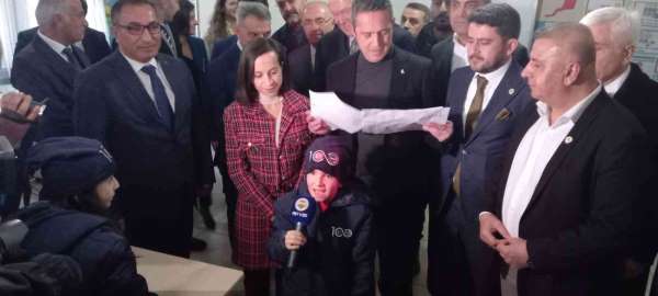 Başkan Ali Koç, Tunceli'de çocuklarla bir araya geldi