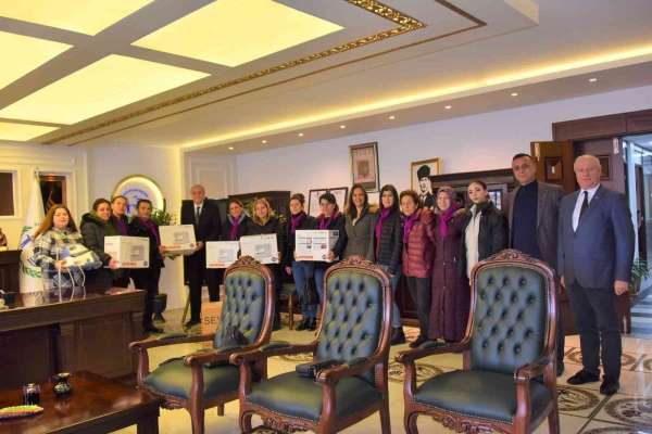 Başkan Bakkalcıoğlu'ndan Güneşspor Kadın Kolları'na destek
