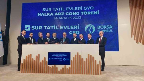 Borsa İstanbul'da gong 'Sur Yapı Tatil Evleri GYO' için çaldı