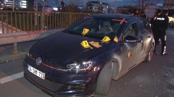 Daha önce silahlı saldırıya karışan araç Maltepe'de denetimde yakalandı