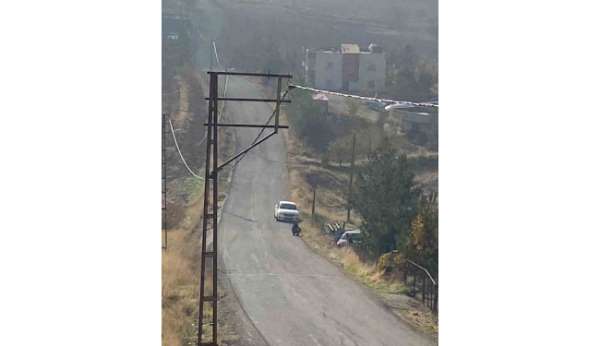 Kurtalan'da maddi hasarlı kaza