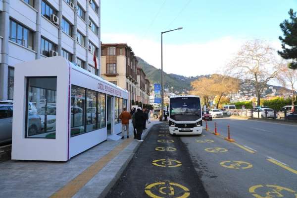 Ordu'da akıllı ve kapalı durak dönemi: Konfor ve teknoloji bir arada