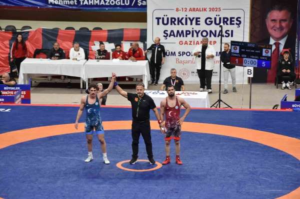 Şahinbey Belediyesi'nin ev sahipliğini yaptığı Türkiye Güreş Şampiyonası sona erdi