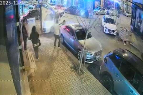 Tekirdağ'da feci kaza kamerada