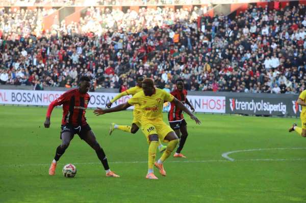 Trendyol Süper Lig: Gaziantep FK: 0 - Göztepe: 1