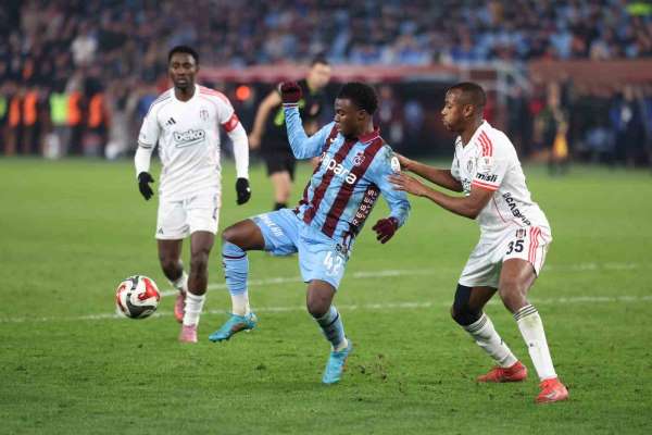 Trendyol Süper Lig: Trabzonspor: 3 - Beşiktaş: 3