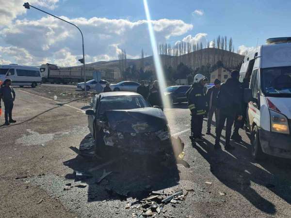 Yozgat'ta meydana gelen kazada 5 kişi yaralandı