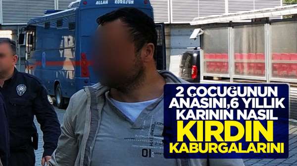 Samsun'da eşini darp eden kişi tutuklandı.