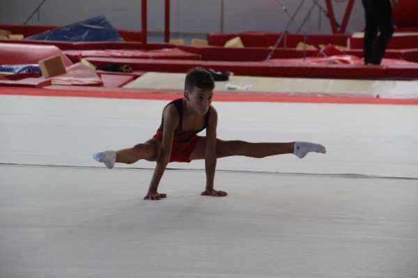 Türkiye Artistik Cimnastik final yarışması Samsun'da başladı 