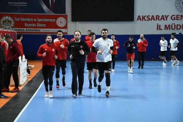 A Milli Erkek Hentbol Takımı Yunanistan maçına hazır - Aksaray haber