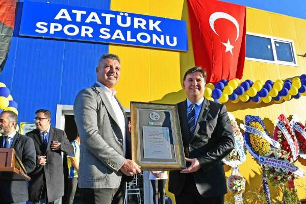 Fethiye'de yapımı tamamlanan Atatürk Spor Salonu hizmete açıldı - Muğla haber