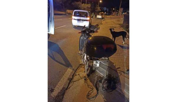 Kuşadası'nda motosiklet kazası 1 ağır yaralı - Aydın haber