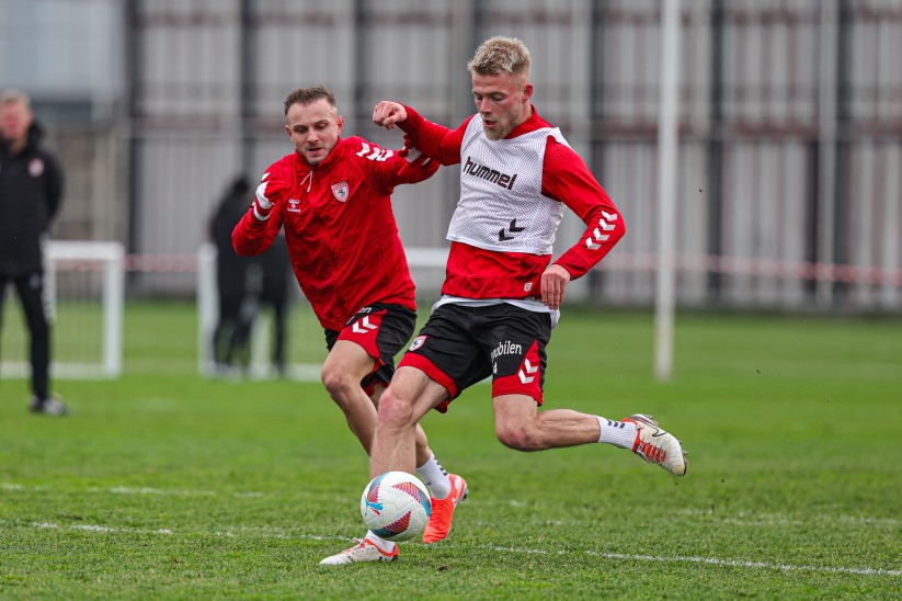 Samsunspor'da Beşiktaş mesaisi devam etti