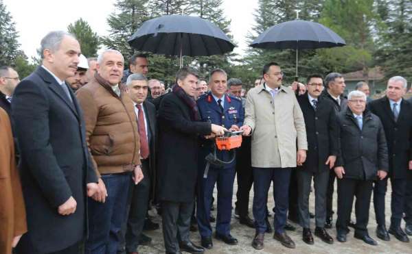 Merzifon 5'inci Ana Jet Üssü'nde Mehmetçik Camii'nin temeli atıldı