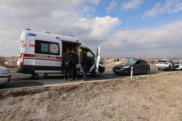 Nevşehir'de trafik kazası: 1 yaralı