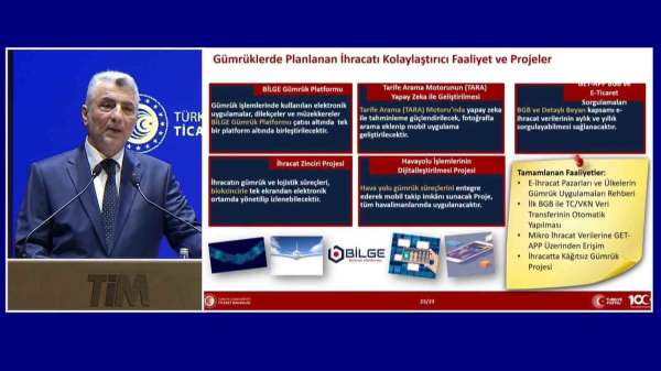 Ticaret Bakanı Ömer Bolat, İhracatta 2025 Yılı Eylem Planı'nı açıkladı