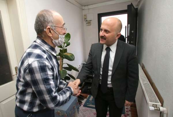 Vali Varol, Kıbrıs Gazisi Sucu'yu ziyaret etti