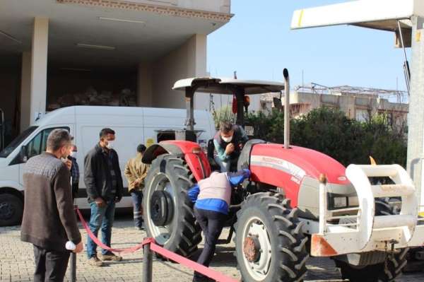 Yüreğirli çiftçilere 'traktör muayenesi' kolaylığı 