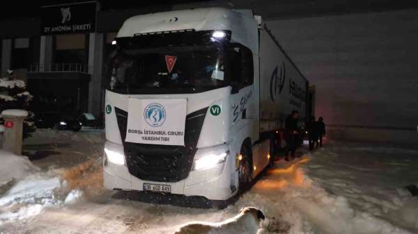 Borsa İstanbul Grubu'ndan depremzedelere yardım