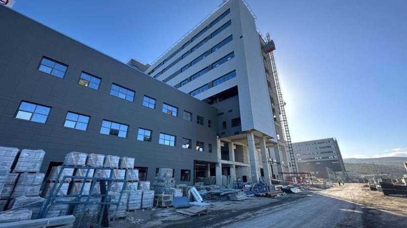 Samsun'daki sağlık yatırımları: Şehir Hastanesi yüzde 91'e ulaştı