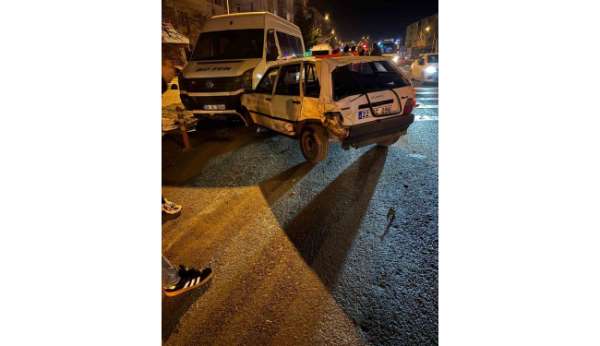 Lüleburgaz'da zincirleme trafik kazası