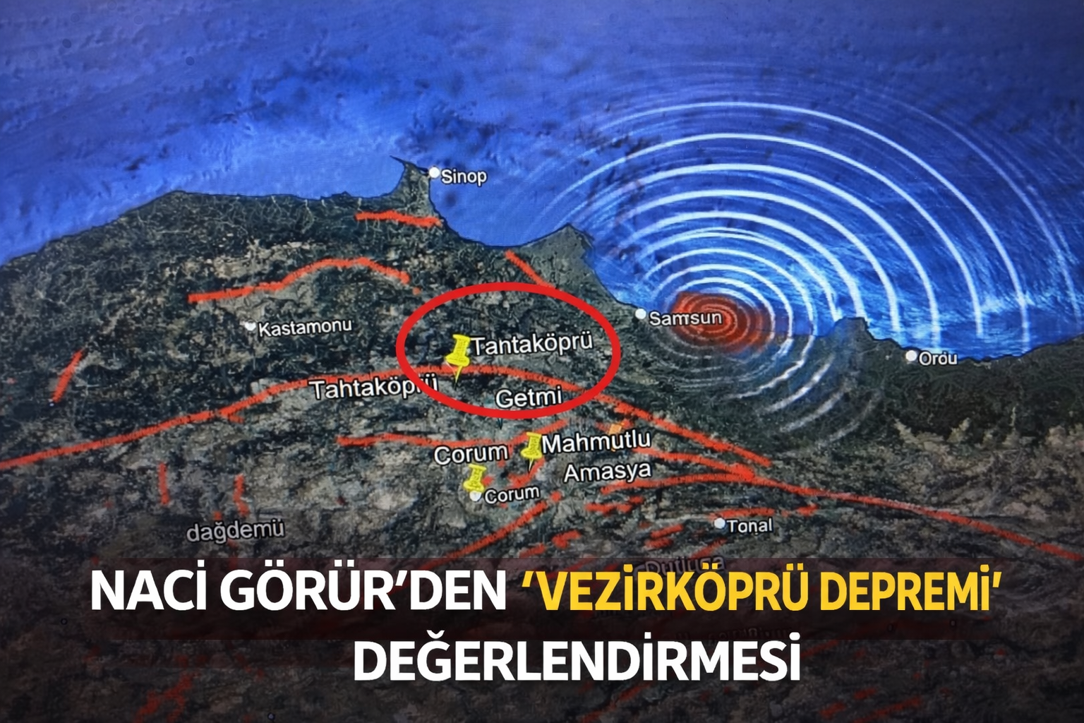 Naci Görür'den 'Vezirköprü depremi' değerlendirmesi