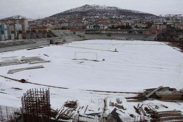 Yozgat Şehir Stadyumu inşaatı yıl sonu tamamlanacak